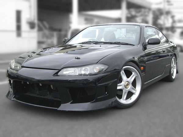 S15face Modified S14 JDM Nissan Silvia FOR SALE : Full front view