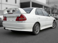 Lancer EVO 4 Sale : Rear tail end view