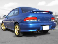 1998 GC8 Subaru WRX Type-R V-limited : Rear end view