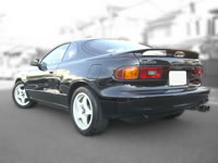 1991 ST185 Toyota Celica GT4 RC Carlos Saintz Limited production : Rear end view