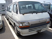 Toyota HIACE Van LH113 Long Chassis Diesel Sale Japan FOB Export | MONKY'S INC Japan Used Car Truck Export