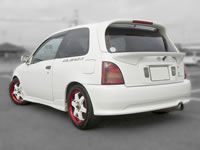 1996 EP91 Starlet Glanza V : Rear end view